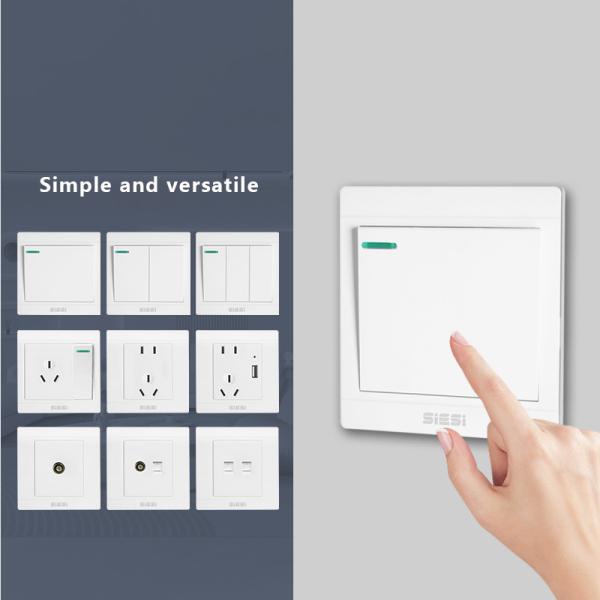 Southeast Asia Middleeast Standard Wall Switches Socket G1 Light Switching Power Supply 220V for Home