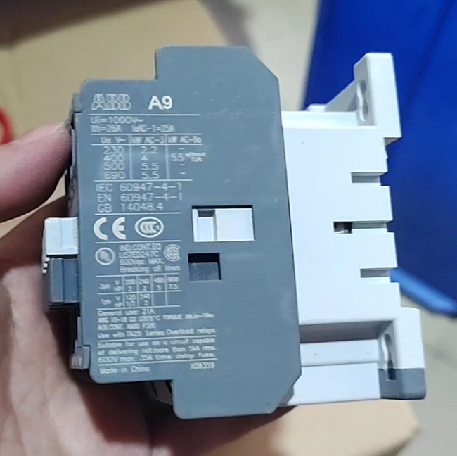 A9-30-10 ABB Contactor for Industrial Motor Control Applications