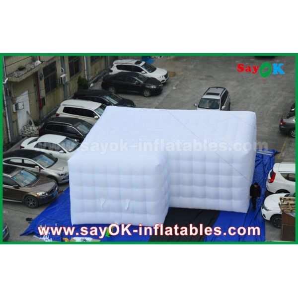 Шатер воздуха раздувной ткани шатра 210 d Оксфорда двора раздувной с печатанием цифров для парка атракционов