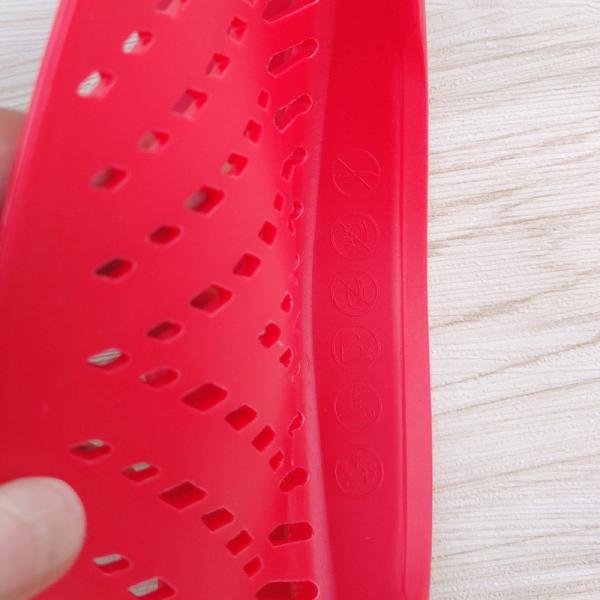 Grampo no filtro BPA do escorredor do silicone livre para os espaguetes