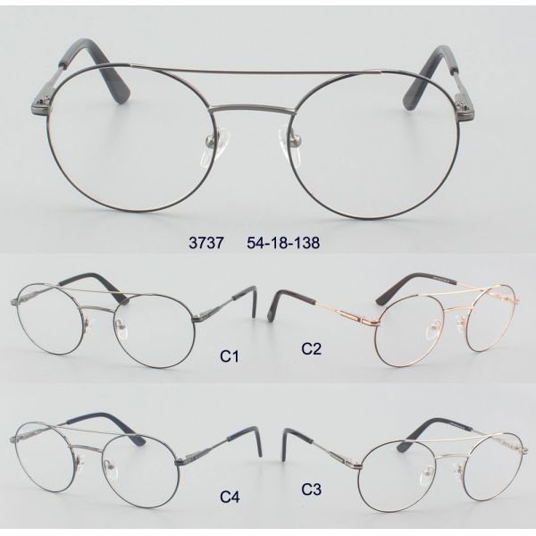 Unisex 54- 18- 138 Anti Blue Light Metal Optical Frame