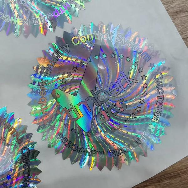 Custom Paper Stickers Permanent Adhesive Digital Printing Serial Number Rectangle/Circle/Oval