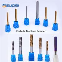 Reamer de carbure de haute précision avec angle de 15 points de diamètre de coupe de 4 à 20 mm