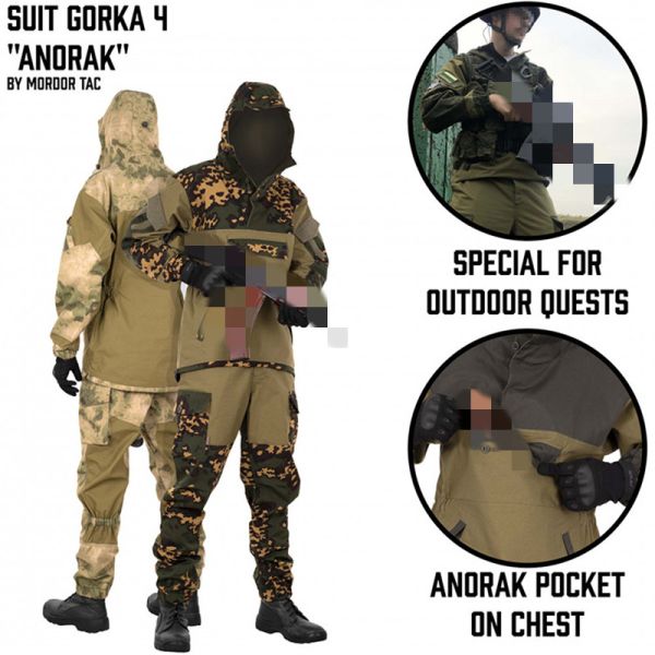 Gorka 3 Gorka 4 Uniform Russian Mountain Military Anti Static Anti UV