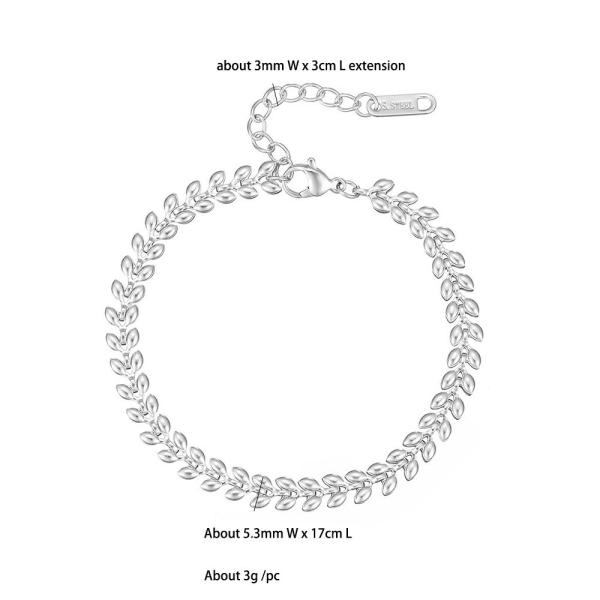 Durable Stainless Steel Bracelet - Ready to Ship in One Week