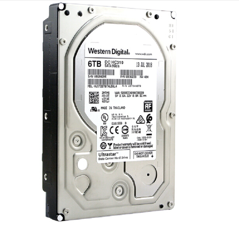 Enterprise Hard Drive HUS726T4TALE6L4 4TB 7200 RPM 512e SATA 6Gb/s Low Noise Level