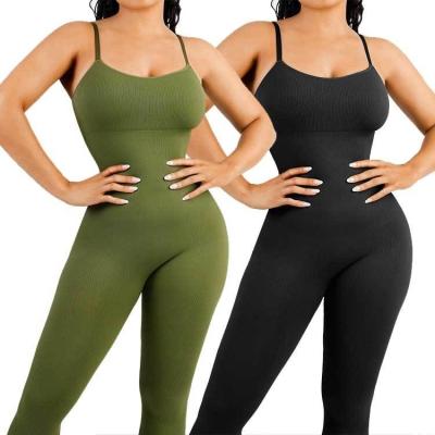 Plus Size Seamless One-Piece Curto Exercício Bodyjumpsuits Shapewear para Mulheres Controle de Barriga