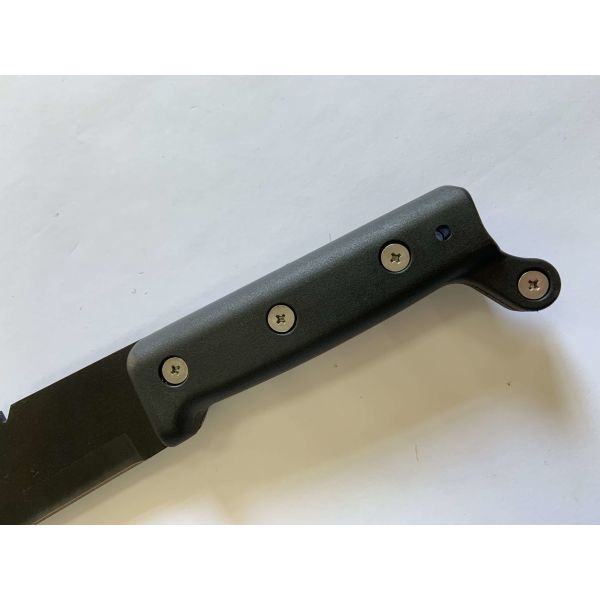ODM Saw Tooth Black Blade Spring Steel Machete 20in Plastic Handle