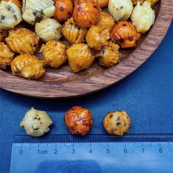 Grain Snacks Crispy Black Pepper Fried Rice Crackers with Oriental Daily Grain Biscuit