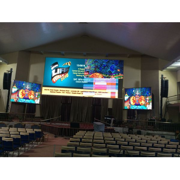 P5 1920Hz LED Video Wall Screen SMD 3528 Lamps Full Color Magnet Install Shenzhen Factory