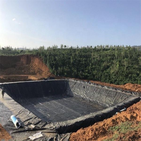 Liner de membrana de impermeabilização de polietileno de alta densidade para lagoa de peixe para manutenção de lagoa