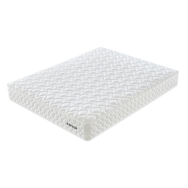 3-Star Hotel Grade Pocket Spring Mattress – White Top Fabric, Anti-Disturbance, Ergonomic Support, Customizable for Bulk Hotel Projects