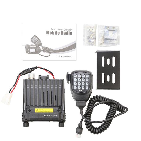 25W Car Radio Dual Band 136-174/400-480MHz Walkie Talkie Car Mount