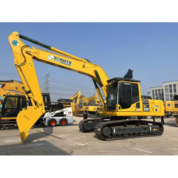 2022 Year Japan Made Komatsu PC220 Crawler Excavator Medium Construction Machine