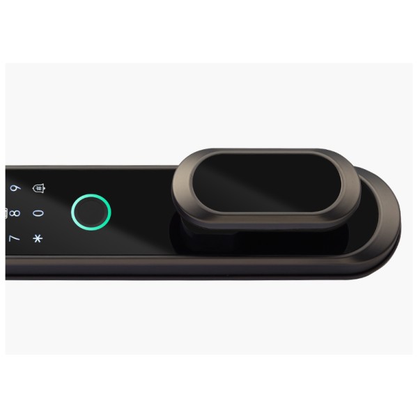 304 Stainless Steel Fully Automatic Intelligent Lock TUYA Wifi Application Biometric Digital Keyboard Fingerprint Door Lock
