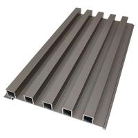 Panneau de mur en aluminium d'extrusion de preuve moite décorative de profil pour le fond de TV