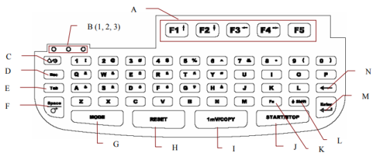 Доска MS1R-110268-V1.0 02,05 кнопочной панели частей машины Edan SE-601B SE-601K ECG