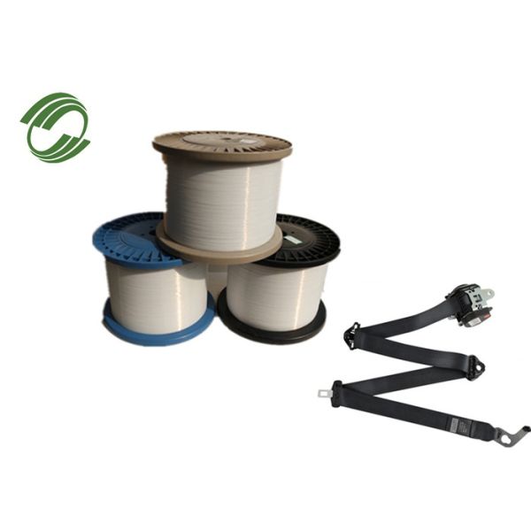 пряжа моноволокна полиэстера 0.25mm коррозионностойкая для ремня безопасности безопасности 3 пунктов