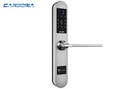 310*50mm Deadbolt Fingerprint Door Lock For Wooden Door Zinc Alloy Material