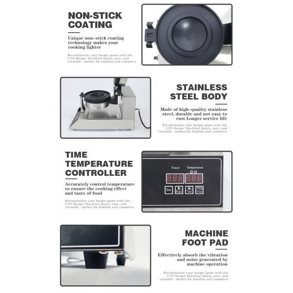 10.5 кг валового веса многофункциональный не липкий пресс Панини для бургеров и вафли