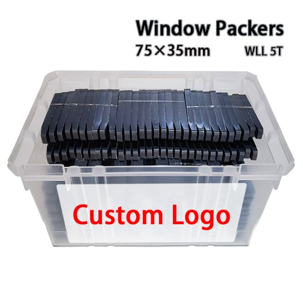 75 мм U Тип пластиковый упаковщик для окон Пластиковый Шим Подкова форма окна упаковщики для дверей и окон
