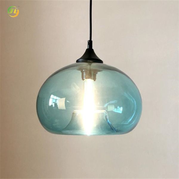 JYLIGHTING одноглавый современный свет роскошный креативный дизайнер стеклянный подвесный свет с индивидуальной цветовой отделкой