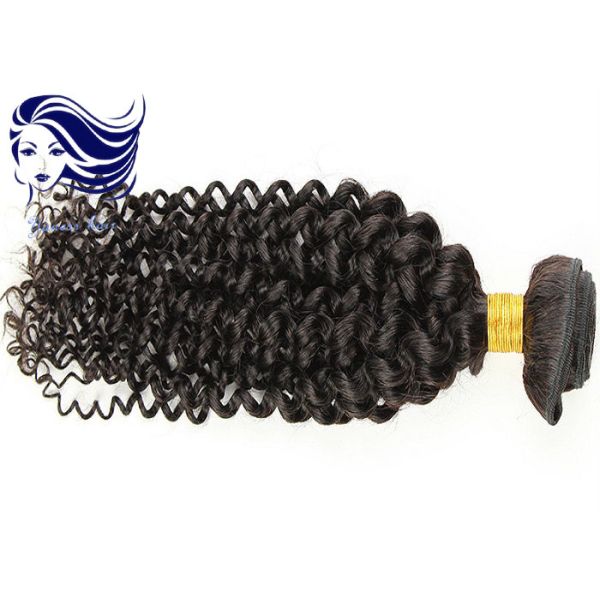 16 Inch 100 Brazilian Human Hair Extensions Bundles Kinky Curly