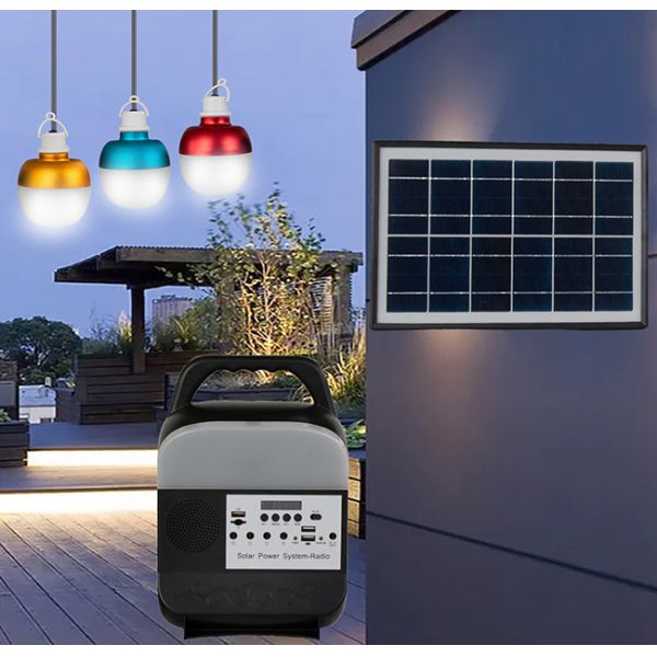 5W 6V Solar Home Lighting System