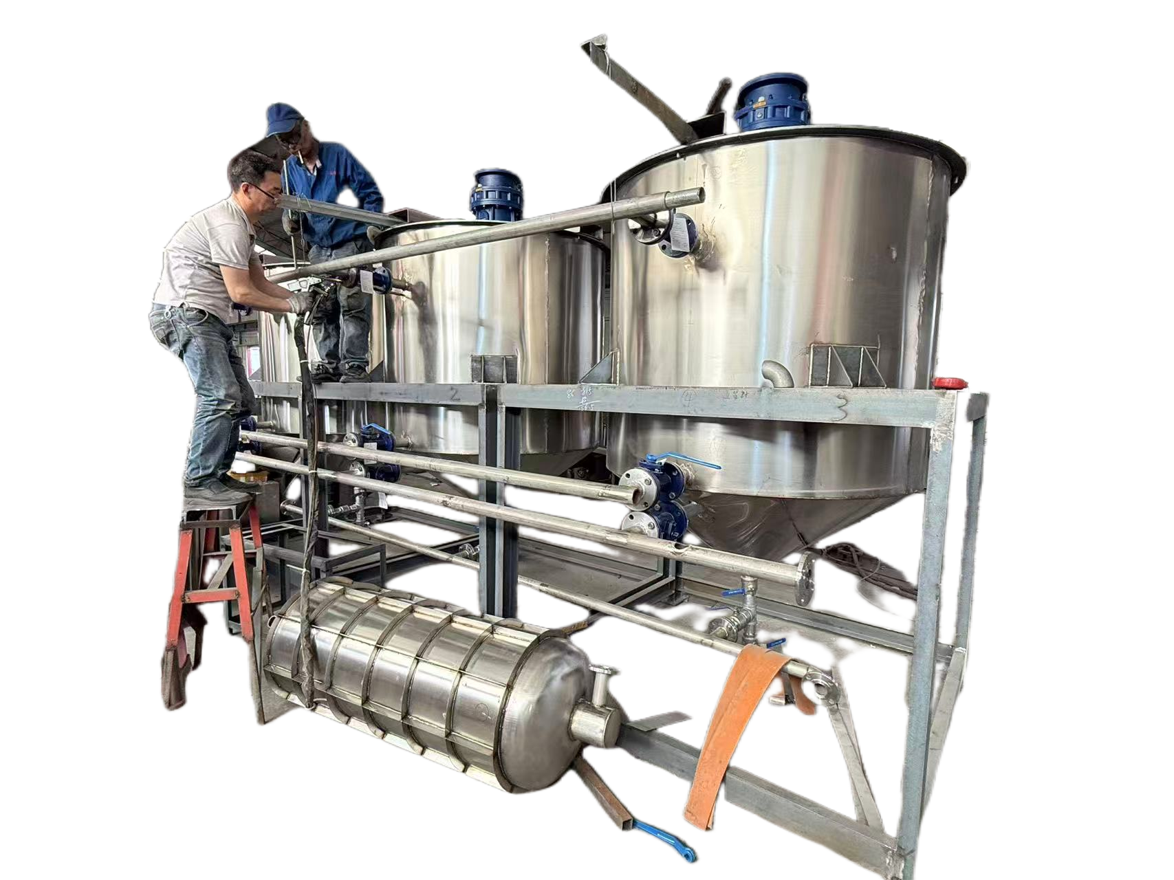 1000-2000kg/H Liquid Foam Soap Production Line Stainless Steel