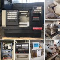 Máquina inclinada do torno do CNC da cama TCK6332 6336 6340 para fazer o metal