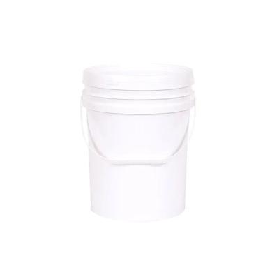 Personalised Printed Round 5 Gallon Plastic Container With Lid Snap On