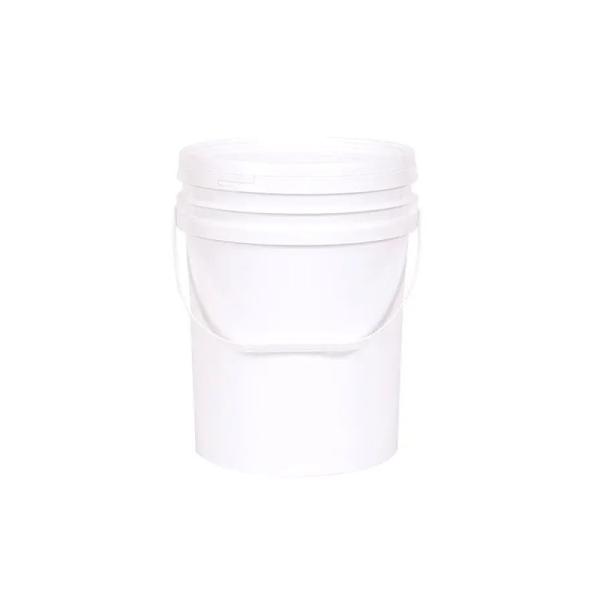 Personalised Printed Round 5 Gallon Plastic Container With Lid Snap On