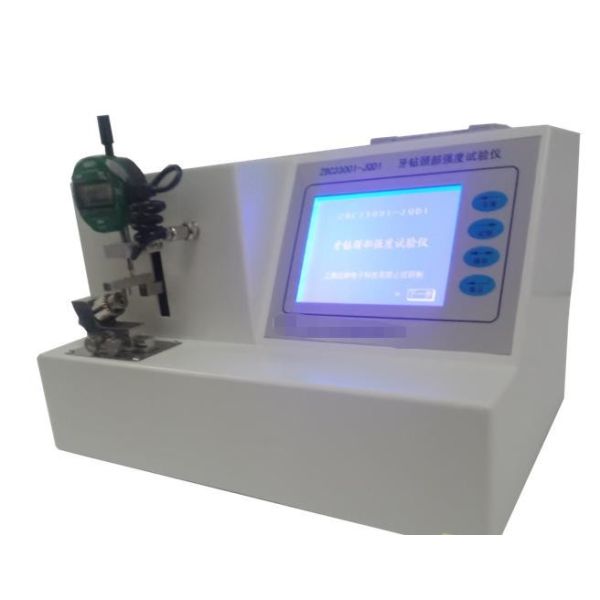 Dental drill neck strength tester