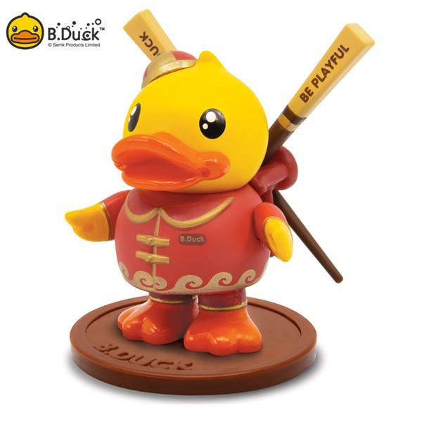 B.Duck Cartoon Figures Toys Plastic PVC Material Promotional OEM ODM