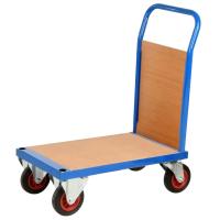 Camion de main pliable chariot résistant à plate-forme de 500 kilogrammes pour l'entrepôt