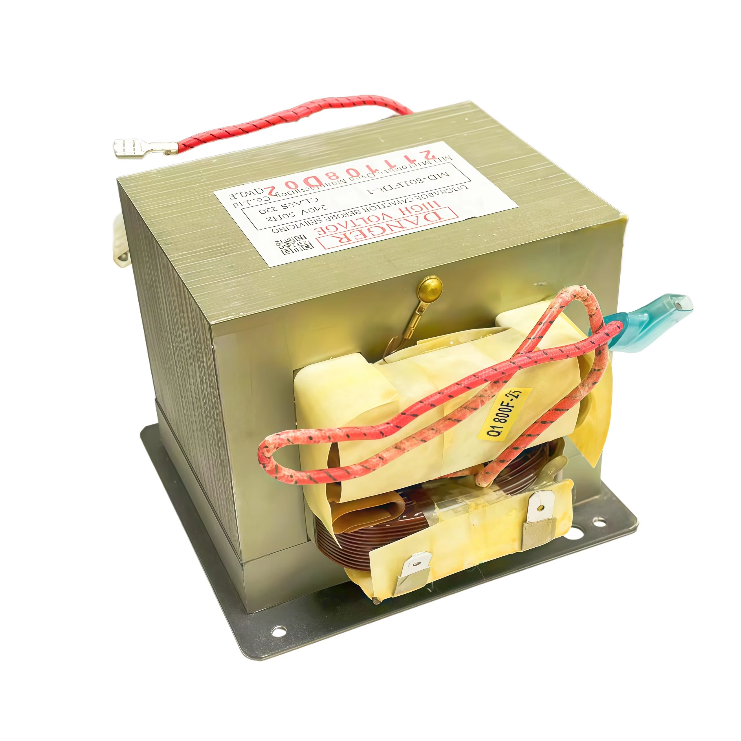 700W 800W Single Phase High Voltage EI Transformer for Microwave and Light Wave Oven