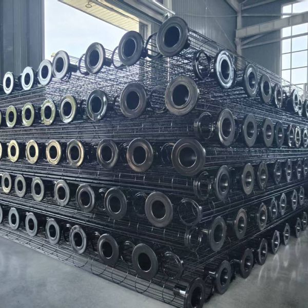 Durable Dust Collector Filter Cage Height 300mm-1500mm And Temperature Resistance Up To 250°C