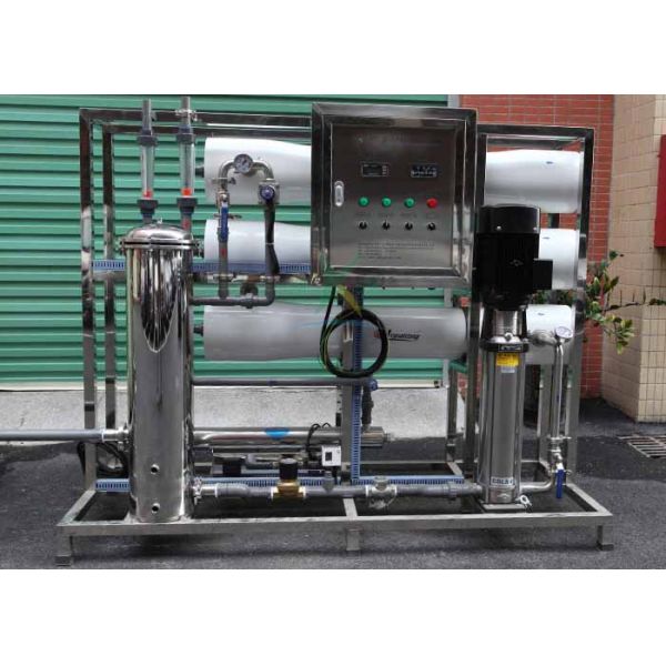 Reverse Osmosis Water Purifier Ultrapure Water System /  Industrial Water Purification Plant 2000LPH