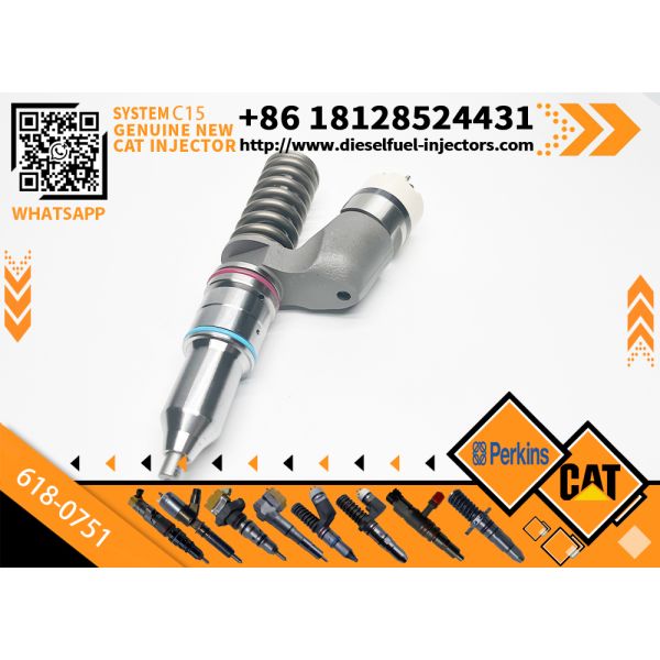 Injecteur de carburant en acier rapide 618-0751 253-0617 pour Cat C15 C18 C27 C32 OE NO1 253-0617