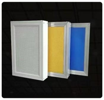 High Density Glass Wool Ceiling Baffles Acoustic Fiberglass Sound Insulation Panels