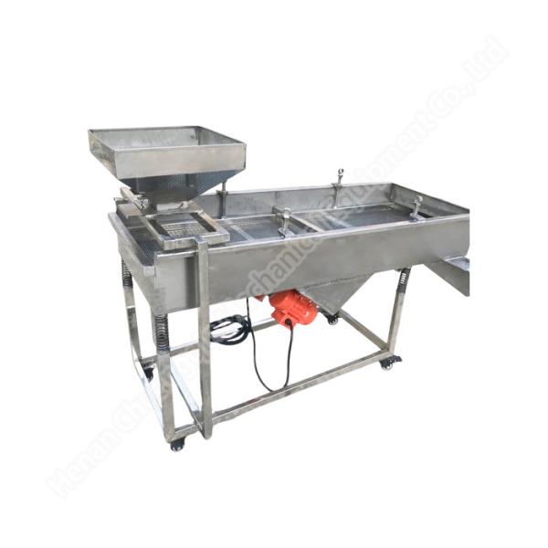 SS304 Mesh Coffee Bean Grading Machine Vibrating Screen Machine 500kg/h Output