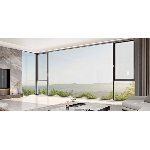 Durable Aluminum Swing Window with 10 Years Warranty Customized Size and Multi