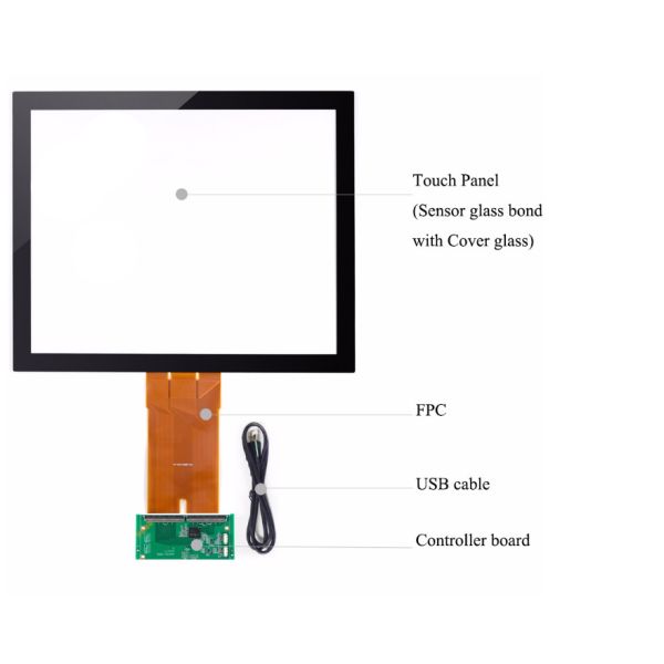 65 Inch PCAP Capacitive Multi Touch Screen Panel USB Waterproof Touch Screen