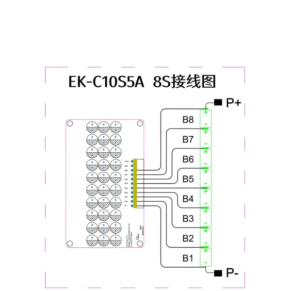 Customized Active Balancer for 3s to 4s Energy Storage Solutions