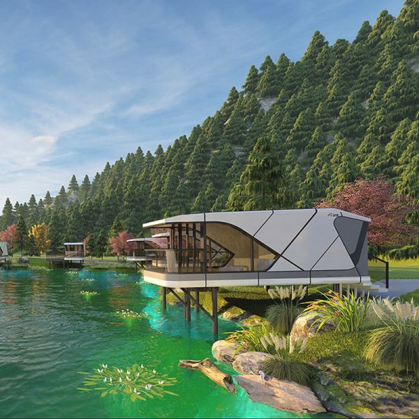 China factory Tiny Space Capsule Villa/movable Prefab Cabin For Wild Tourism