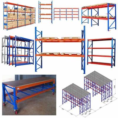 3000kg Heavy Duty Racking 75mm Welded Storage Rack For Goods