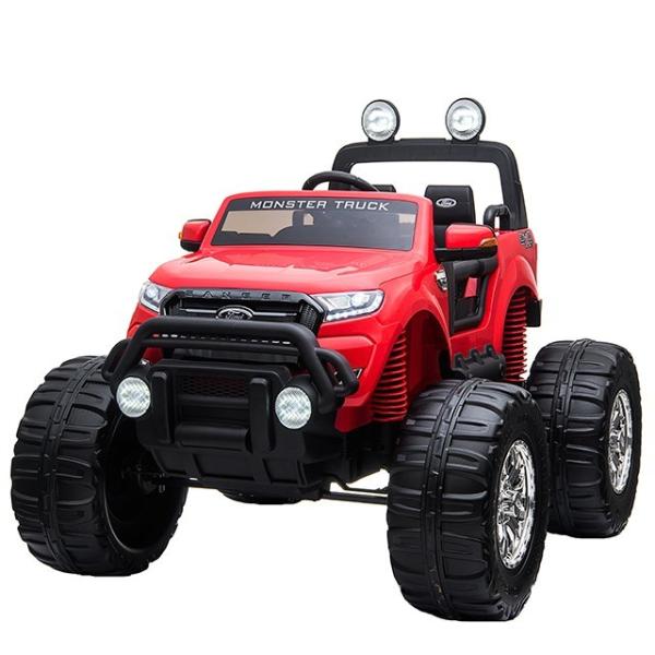 Licença de bebê 2022 Carro elétrico Monster Truck Ride On Car for Kids e bateria