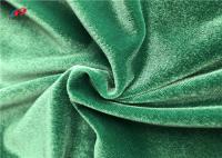 Urdidura verde brilhante tela feita malha de Elastane do poliéster para a cobertura do vestido do vestuário