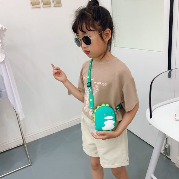 Маленькие девочки Мальчики Сумка Маленький кроссбоди Сумка Динозаврская кроссбоди Сумка Для Детей Сумка Поп Сумка Карандаш Сумка Чемодан