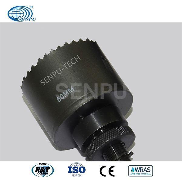 Heavy Duty Pipe Hole Saw Cutter 60mm 46mm Antirust Anti Vibration